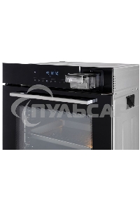 Духовой шкаф-пароварка электрический встраиваемый Graude BMDP 60.1 E черный/серебристый