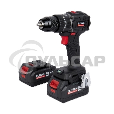 Дрель-шуруповерт Elitech CD 20ISL2 (E2201.041.02) 80Вт аккум. патрон:быстрозажимной (кейс в комплекте) (205723)