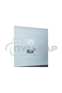 Кондиционер сплит-система настенного типа RIX LITE I/O-W07MB 7000 BTU, 21 м², 23 дБ, охлаждение, обогрев, осушение, белый