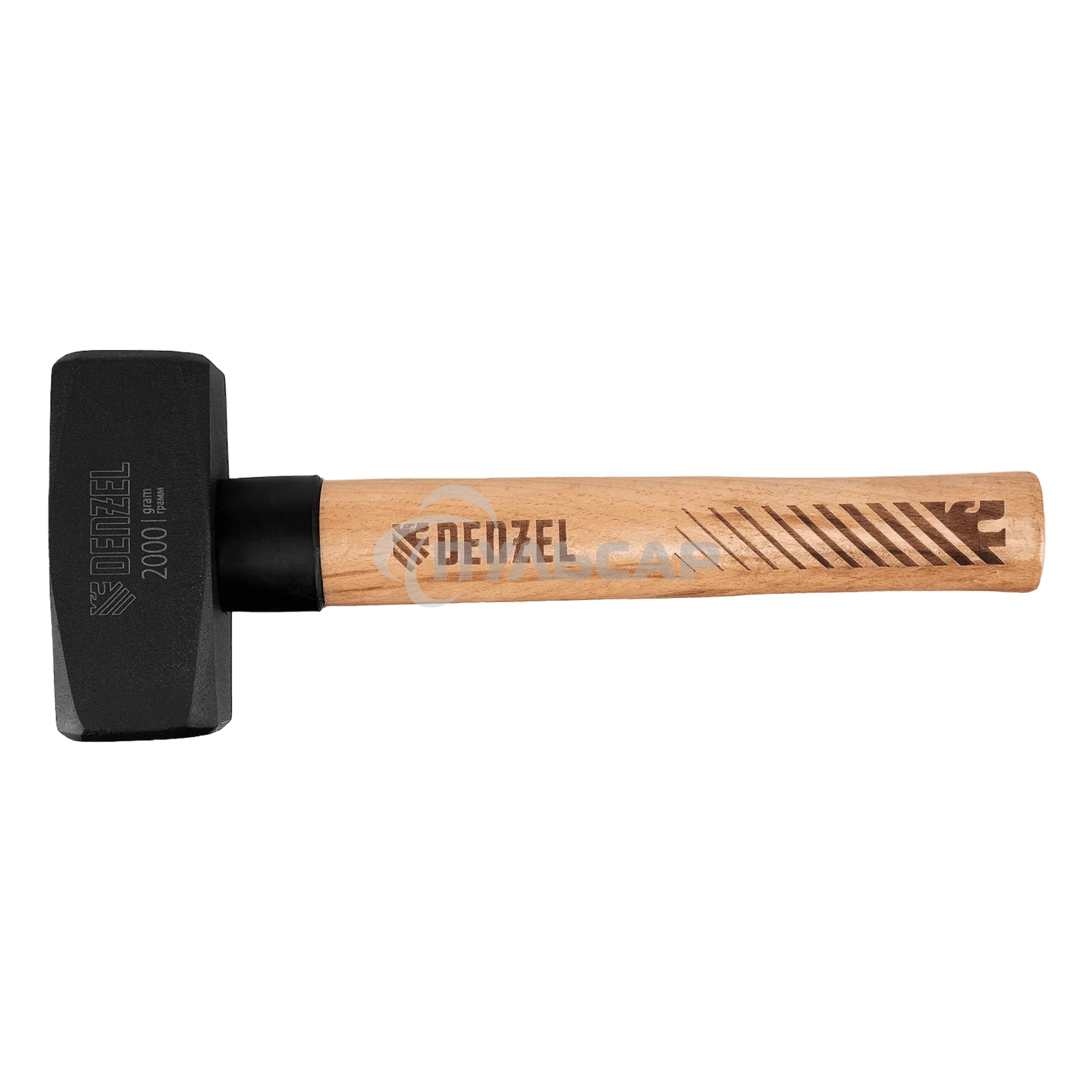 Кувалда Denzel 2000 г, кованая головка, буковая рукоятка