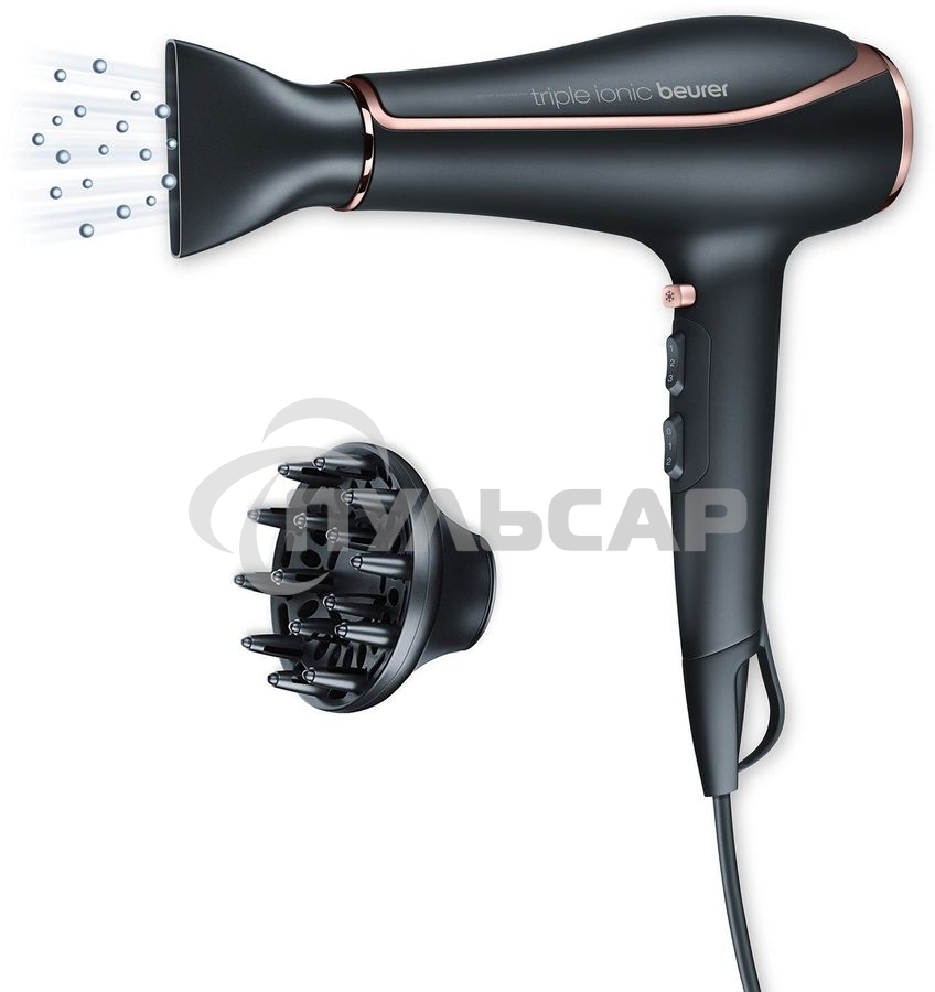 Фен Beurer HC80 2200Вт черный