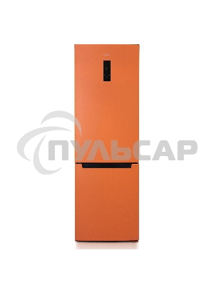 Холодильник Бирюса Б-T960NF оранжевый двухкамерный 240/100 л морозилка снизу, No Frost