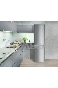 Холодильник Liebherr CUELE 3331-26 001 серебристый двухкамерный 212/84л морозилка снизу