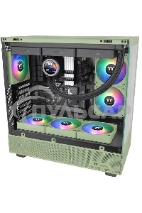 Комплект вентиляторов для корпуса Thermaltake CT140 EX ARGB Sync (3 шт.) зеленый, 140 мм, 1800 об/мин, 30.7 дБ, 4 pin