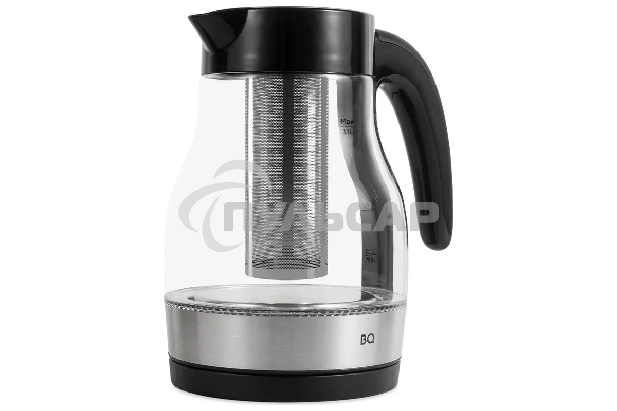 Чайник электрический BQ KT2046G черный/стальной