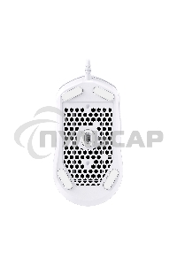 Мышь проводная HyperX Pulsefire Haste 2 белый, 26000 dpi, USB, кнопки - 6