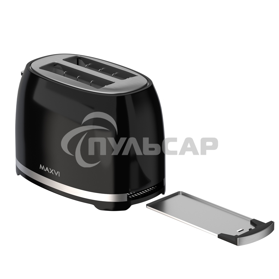 Тостер Maxvi KT821P черный