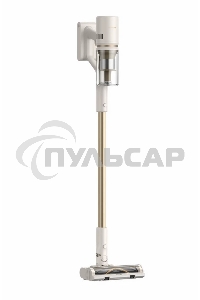 Пылесос вертикальный Dreame U20 бежевый, питание от аккумулятора, 120 Вт, уборка сухая, пылесборник 0.5 л, работа от АКБ max 60 мин