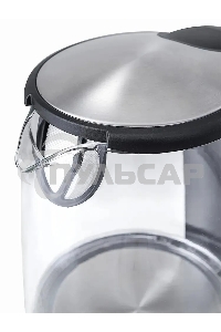 Чайник электрический Kitfort КТ-619, стекло, 1850 - 2200 Вт, 1.7 л