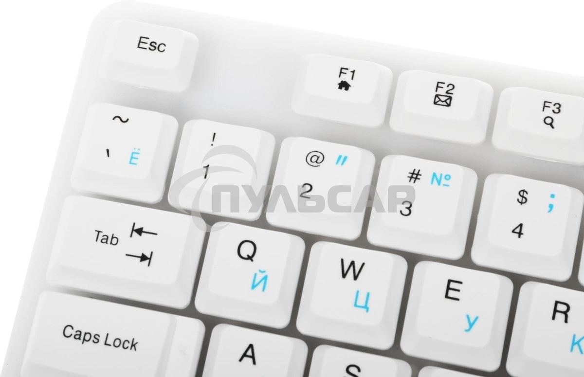 Клавиатура проводная Defender GK-172, USB, белый