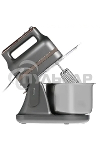 Миксер Kitfort КТ-1369 Мощность: 400 Вт.Емкость чаши: 3,5 л.Материал чаши: нерж.сталь.