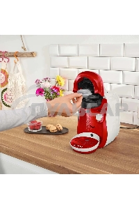 Кофемашина капсульная Bosch Tassimo TAS1006 Happy красный, исп. кофе - капсулы, 0.7 л, 1400 Вт.