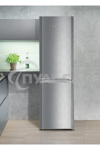 Холодильник Liebherr CUELE 3331-26 001 серебристый двухкамерный 212/84л морозилка снизу