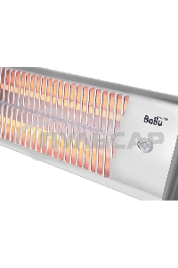 Обогреватель инфракрасный Ballu BIH-LW-1.2 серебристый, кварцевый, 1200 Вт, 20 м2