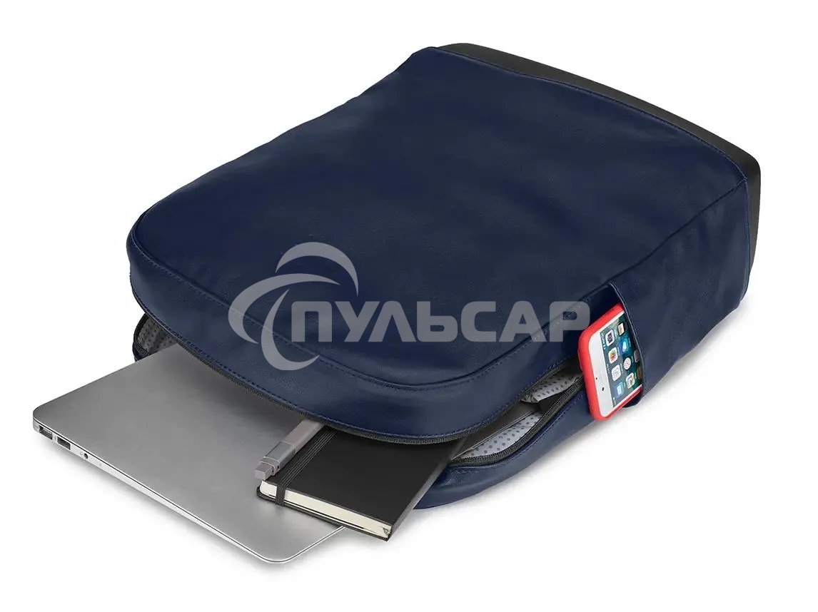 Рюкзак Moleskine CLASSIC (ET86UBKB20) 32x42x11см эко-кожа синий сапфир