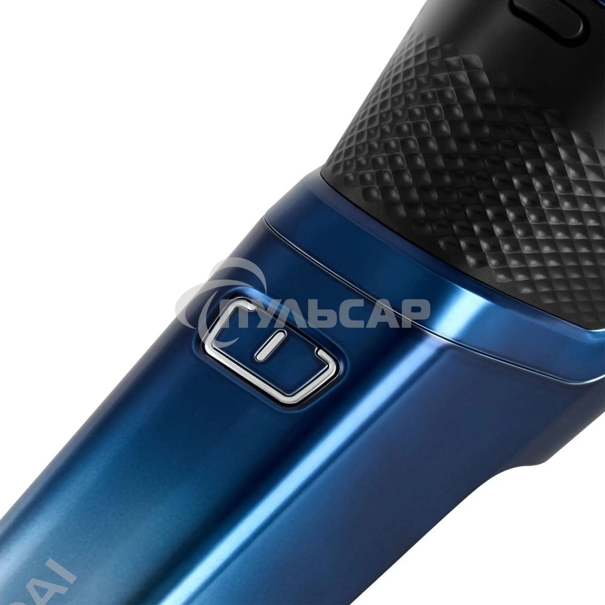 Электробритва роторная Hyundai H-SH8089 реж.эл.:3 питан.:аккум. голубой