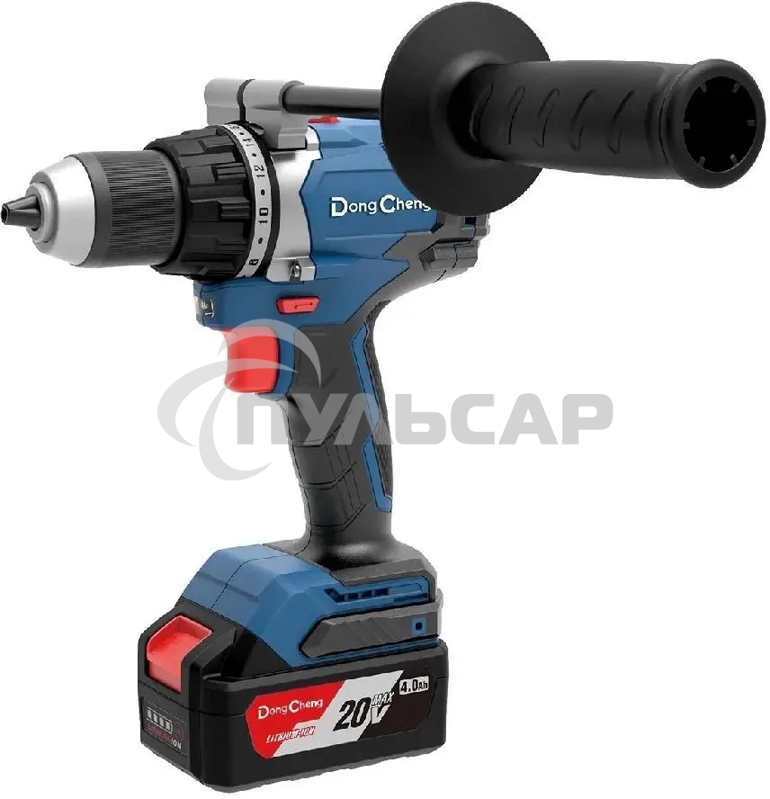 Дрель-шуруповерт DongCheng DCJZ06-13 аккум. патрон:быстрозажимной (кейс в комплекте) (DCJZ06-13(TYPE EM))