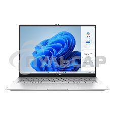 Ноутбук Asus Zenbook UX3405MA-QD988 14 OLED FHD+/Intel Core Ultra 5 125H/16Gb/SSD 512Gb/Intel Arc/noOS/Серебристый (90NB11R2-M01SN0)