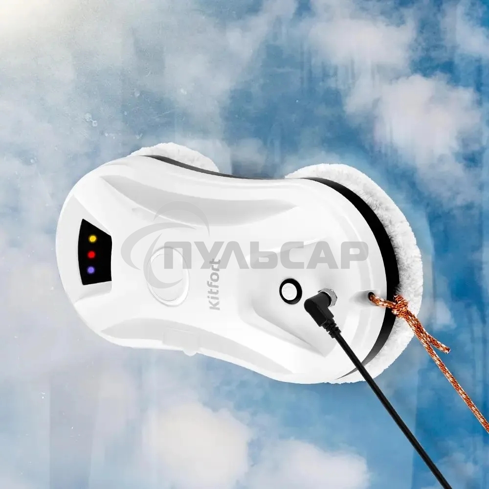 Мойщик окон Kitfort КТ-5181 пит.:от сети белый/черный