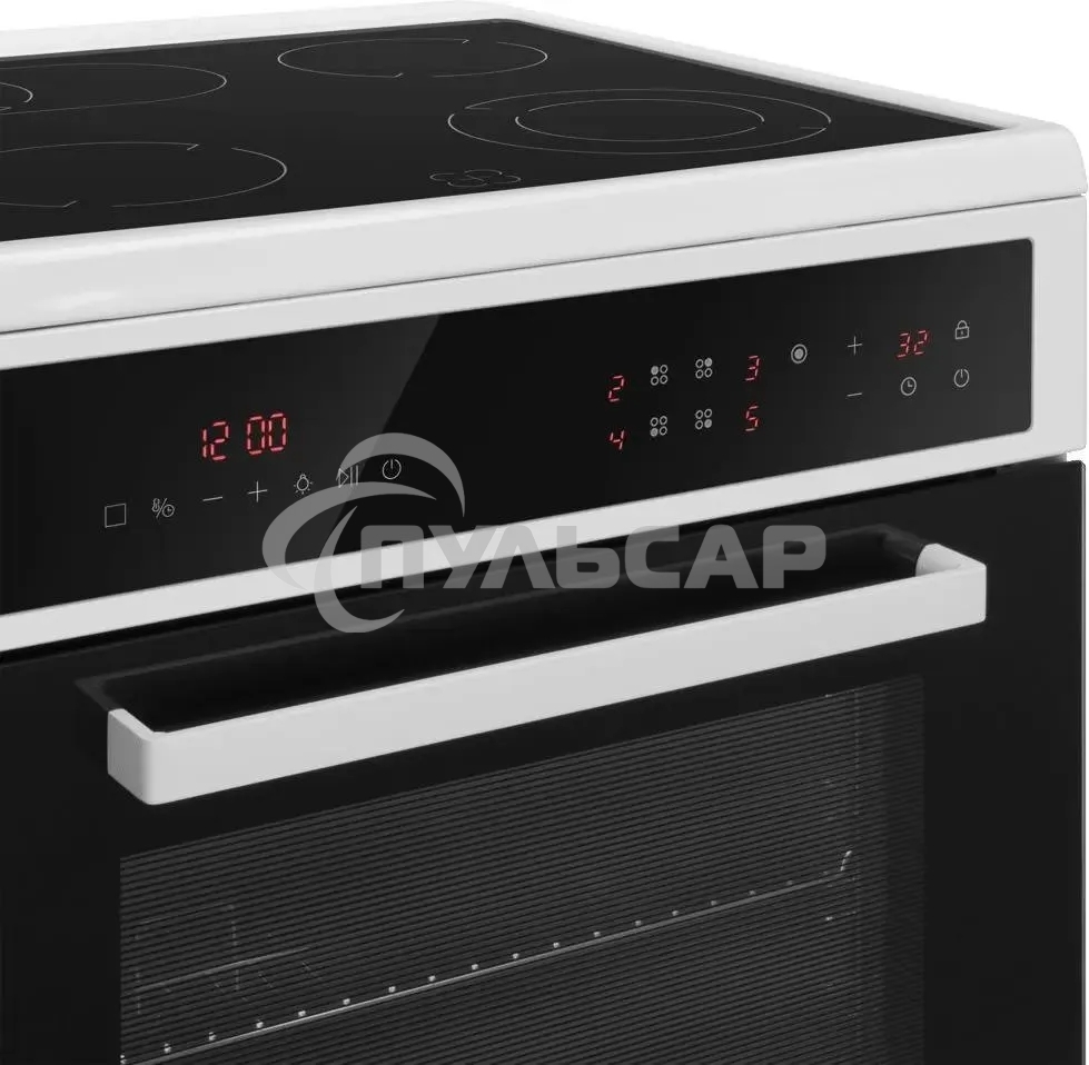 Электрическая стеклокерамическая плита Maunfeld MEC611CW10TD