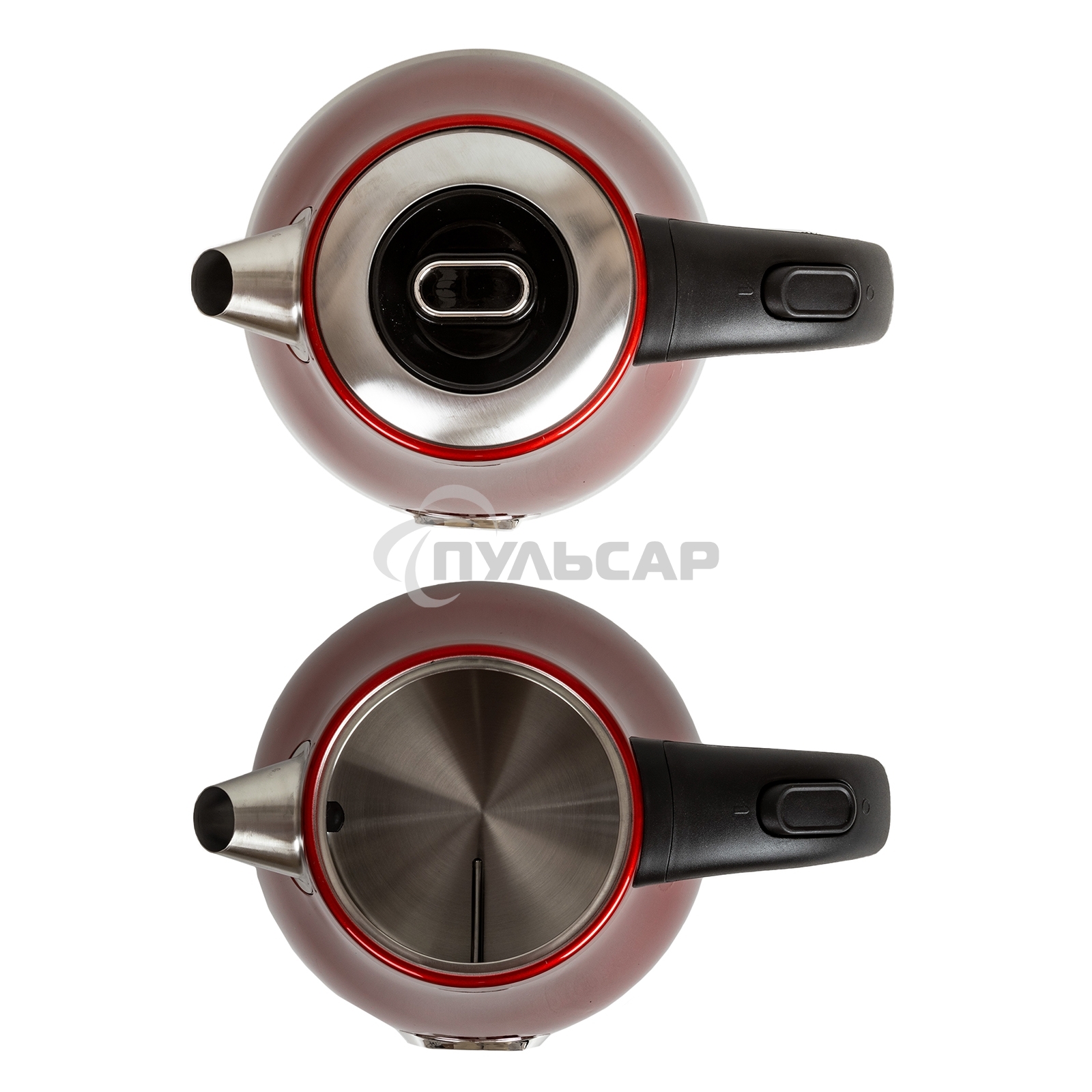 Чайник электрический JVC JK-KE1717 red, объем 1,7л, максимальная мощность 2200 Вт