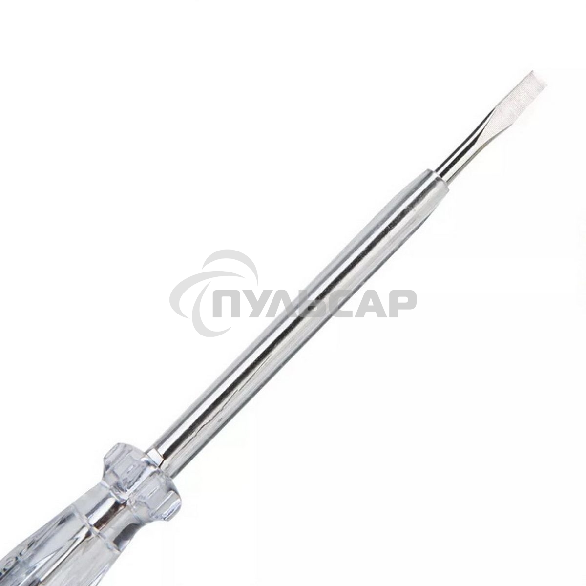 Индикаторная отвертка-тестер напряжения светодиодная Deli DL8002 100-500 В, длина 190мм