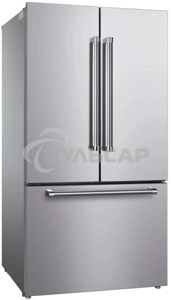 Холодильник LEX LFD595IxID нержавеющая сталь двухкамерный 404/177л морозилка снизу, No Frost, Side by Side