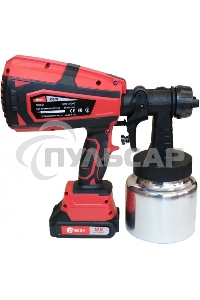 Аккумуляторный краскораспылитель Edon ASG-18