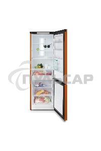 Холодильник Бирюса Б-T960NF оранжевый двухкамерный 240/100 л морозилка снизу, No Frost