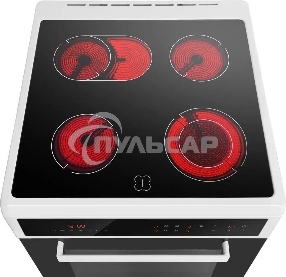 Электрическая стеклокерамическая плита Maunfeld MEC611CW10TD