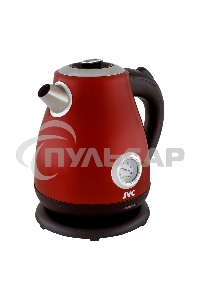 Чайник электрический JVC JK-KE1717 red, объем 1,7л, максимальная мощность 2200 Вт
