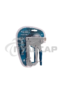 Степлер GROSS 41000 мебельный регулируемый handwerker стальной корпус тип скобы 53 4-14мм