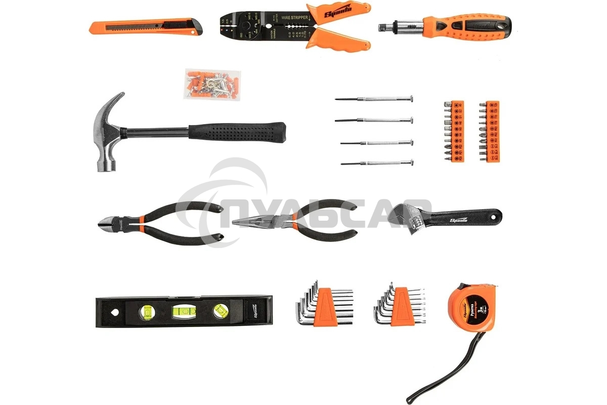 Набор инструментов бытовой Sparta 135645, 132 предмета