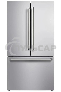 Холодильник LEX LFD595IxID нержавеющая сталь двухкамерный 404/177л морозилка снизу, No Frost, Side by Side