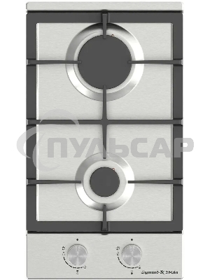 Газовая варочная панель Zigmund & Shtain G 14.3 S независимая, нержавеющая сталь