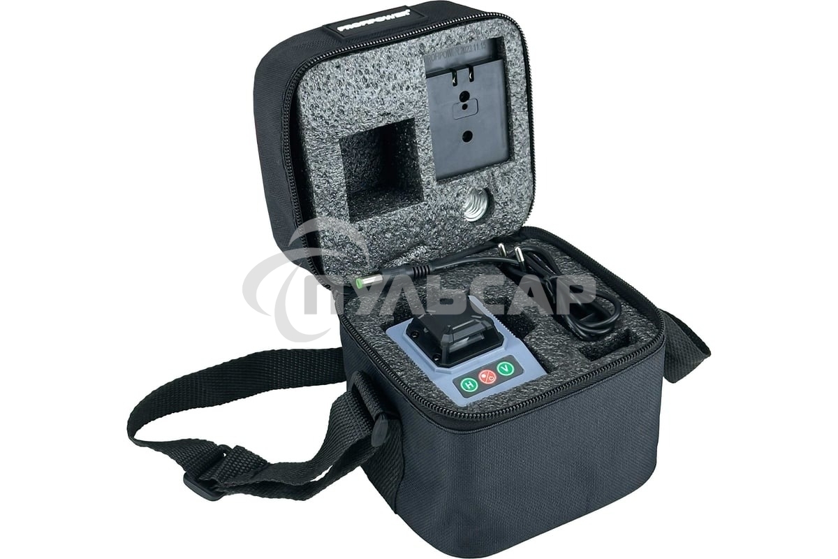 Лазерный нивелир ProfiPower NL-12G (12 лучей, лазер - зеленый, Li-ion - 1шт, пульт ДУ, переходник, З/У, сумка-чехол)