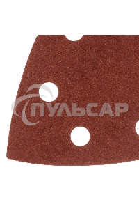 Треугольник абразивный Denzel на ворc. подложке под 