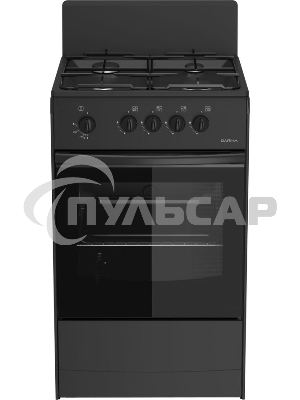 Плита газовая Darina S GM 441 001 At антрацит/черный, конфорок 4 шт, духовка 50 л, 50 см x 85 см x 51 см