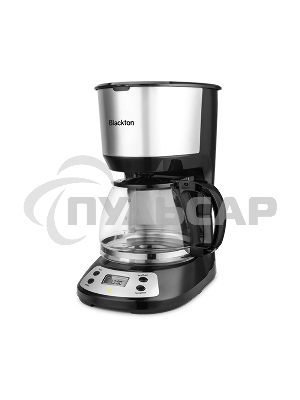 Кофеварка капельная Blackton Bt CM1116 черный/серебристый, исп. кофе - молотый, 1.25 л, 750 Вт.