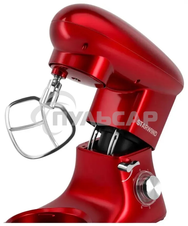 Миксер планетарный Starwind SPM7165 1600Вт красный