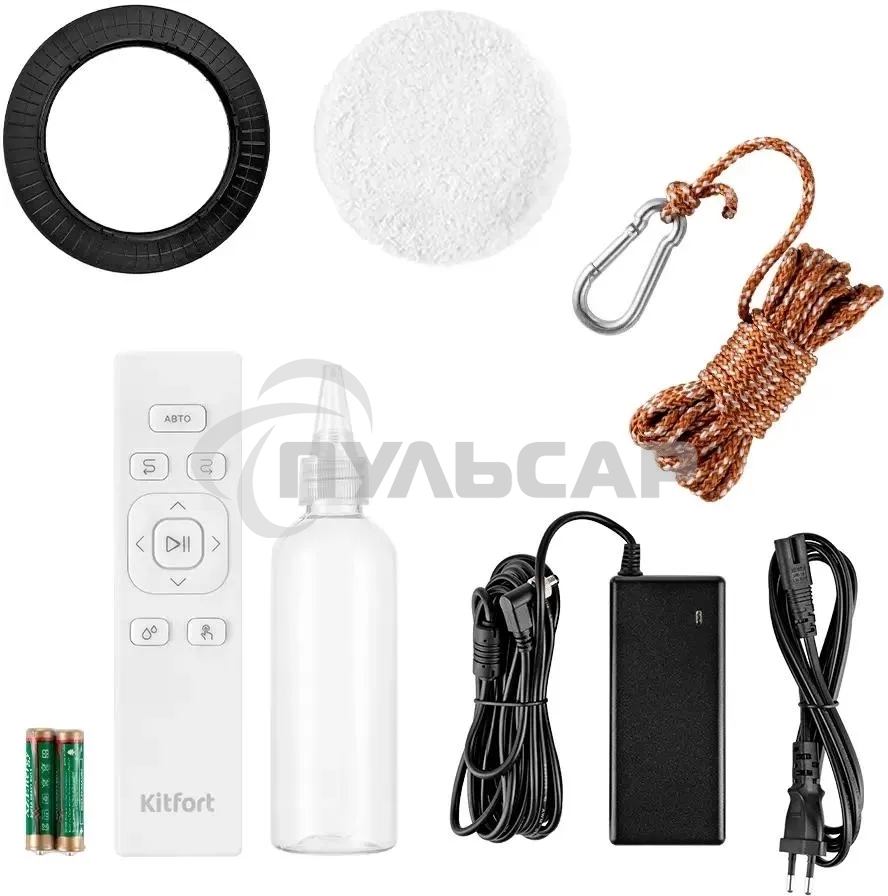 Мойщик окон Kitfort КТ-5181 пит.:от сети белый/черный