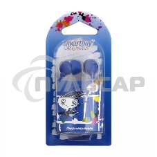 Внутриканальные наушники Smartbuy® COLOR TREND, синие (арт. SBE-3400)/320