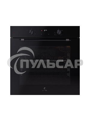 Электрический духовой шкаф LEX EDP 671 BBL MAX, встраиваемый, черный