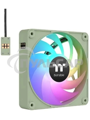 Комплект вентиляторов для корпуса Thermaltake CT140 EX ARGB Sync (3 шт.) зеленый, 140 мм, 1800 об/мин, 30.7 дБ, 4 pin