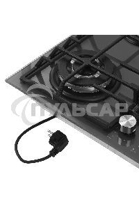 Газовая варочная панель Maunfeld EGHG.64.63CDGR/G графитовый