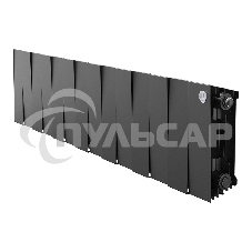 Радиатор биметаллический Royal Thermo PianoForte 200 черный- 14 секц.