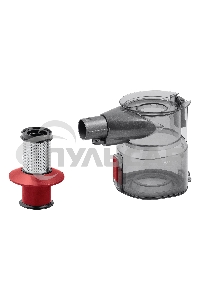 Вертикальный беспроводной пылесос BBK BV3004 серый/красный