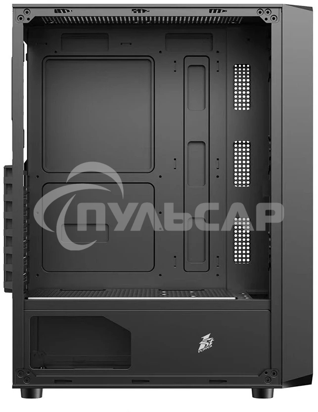 Компьютерный корпус 1STPLAYER FD3 Black / ATX / 4x120мм LED fans inc. / FD3-BK-4F1