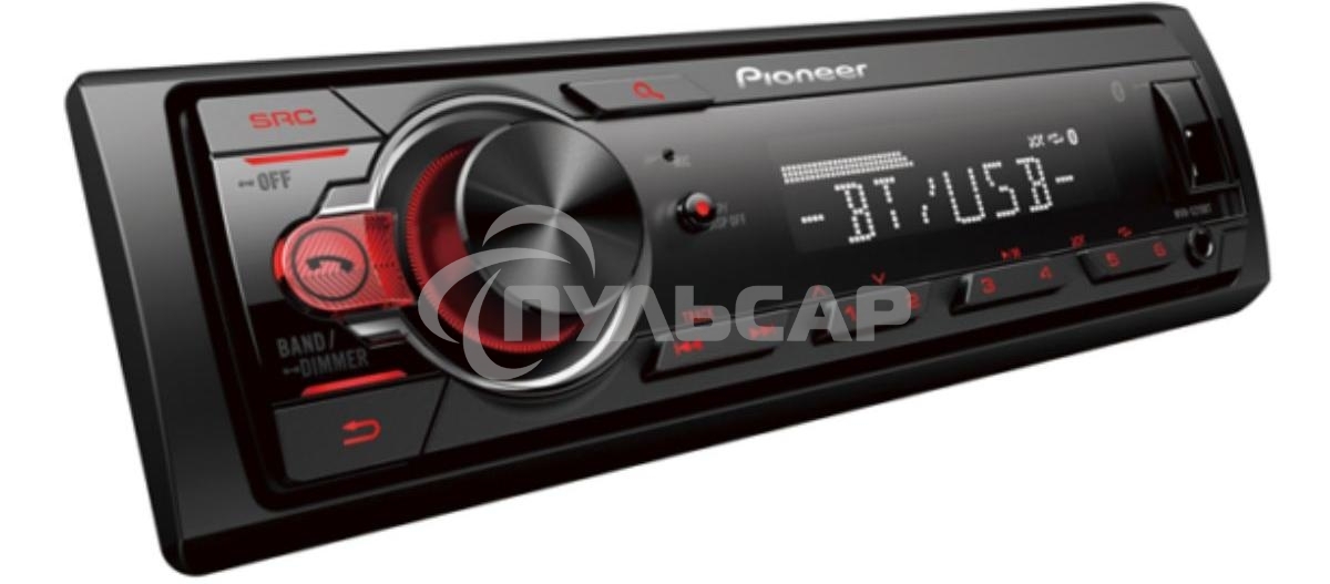 Автомагнитола Pioneer MXT-S216BT 1DIN 4x50Вт 1