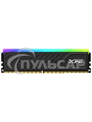 Оперативная память XPG Spectrix D35G RGb, DDR4, 16Gb (1x16Gb), 3200MHz, CL16, DIMM, с радиатором, RGb, черный